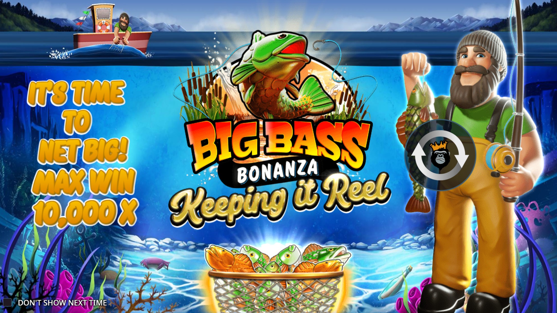 Big Bass Keeping it Reel slot game