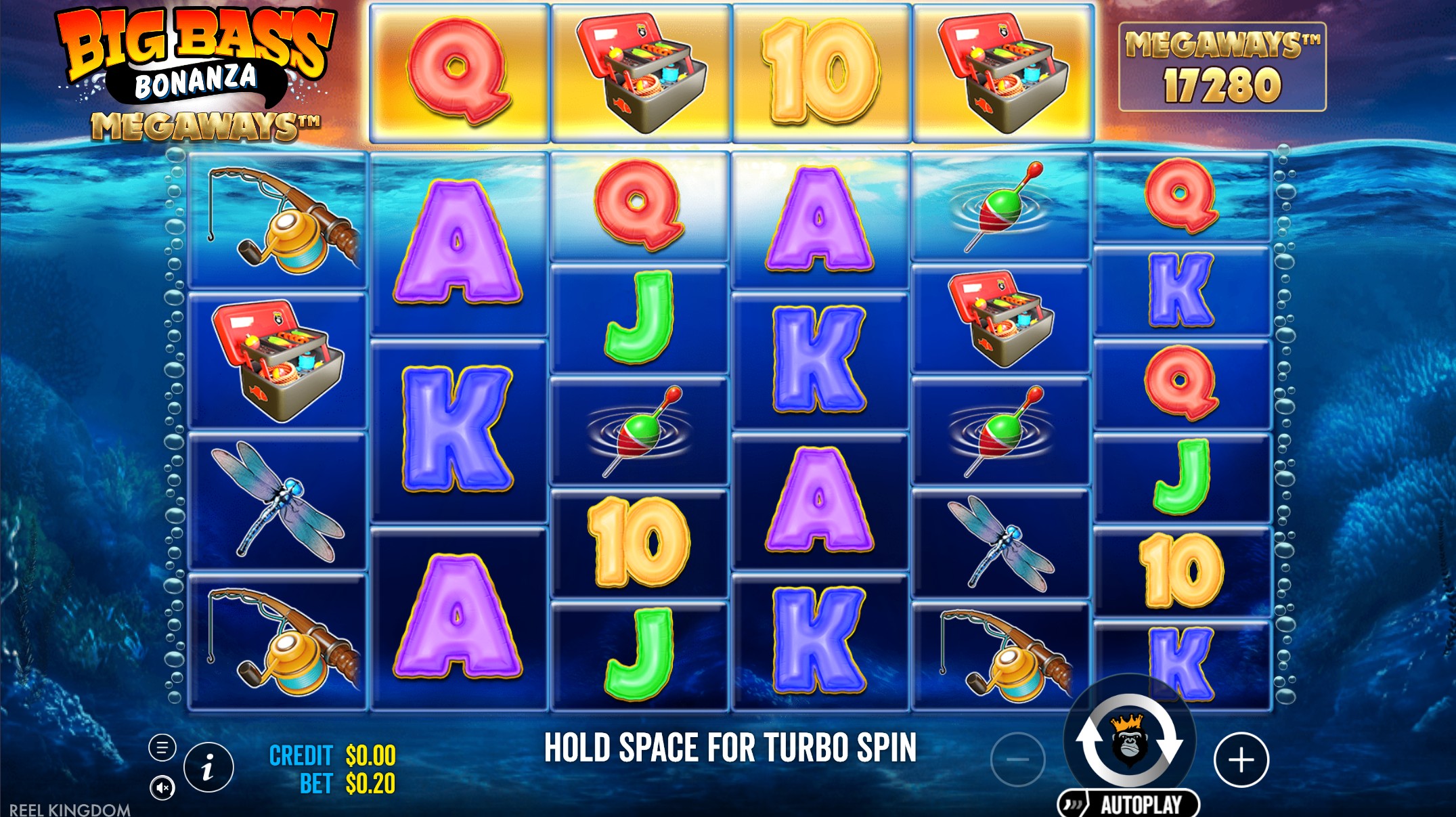 Big Bass Megaways slot game