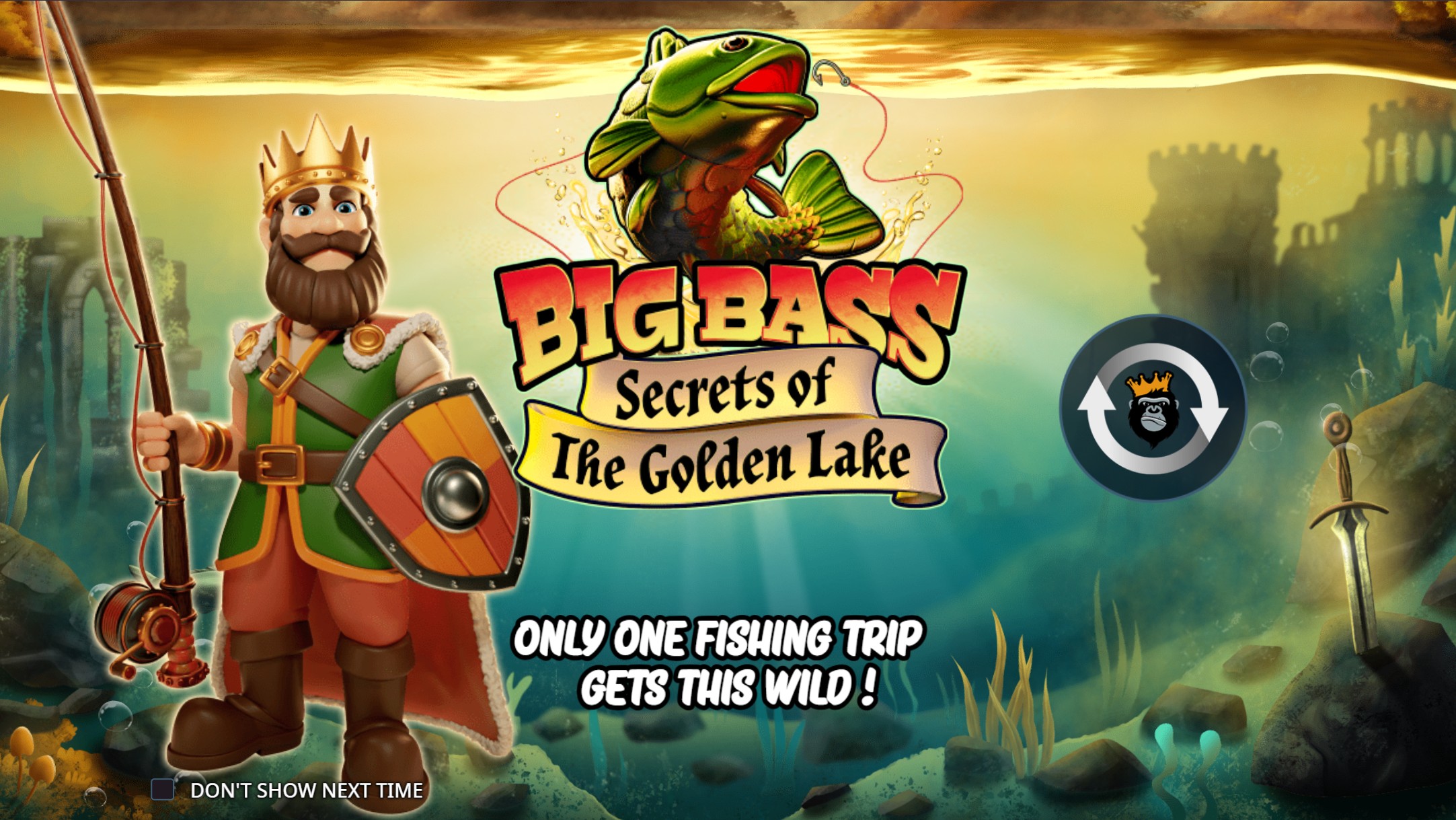 Big Bass Secrets of the Golden Lake slot game